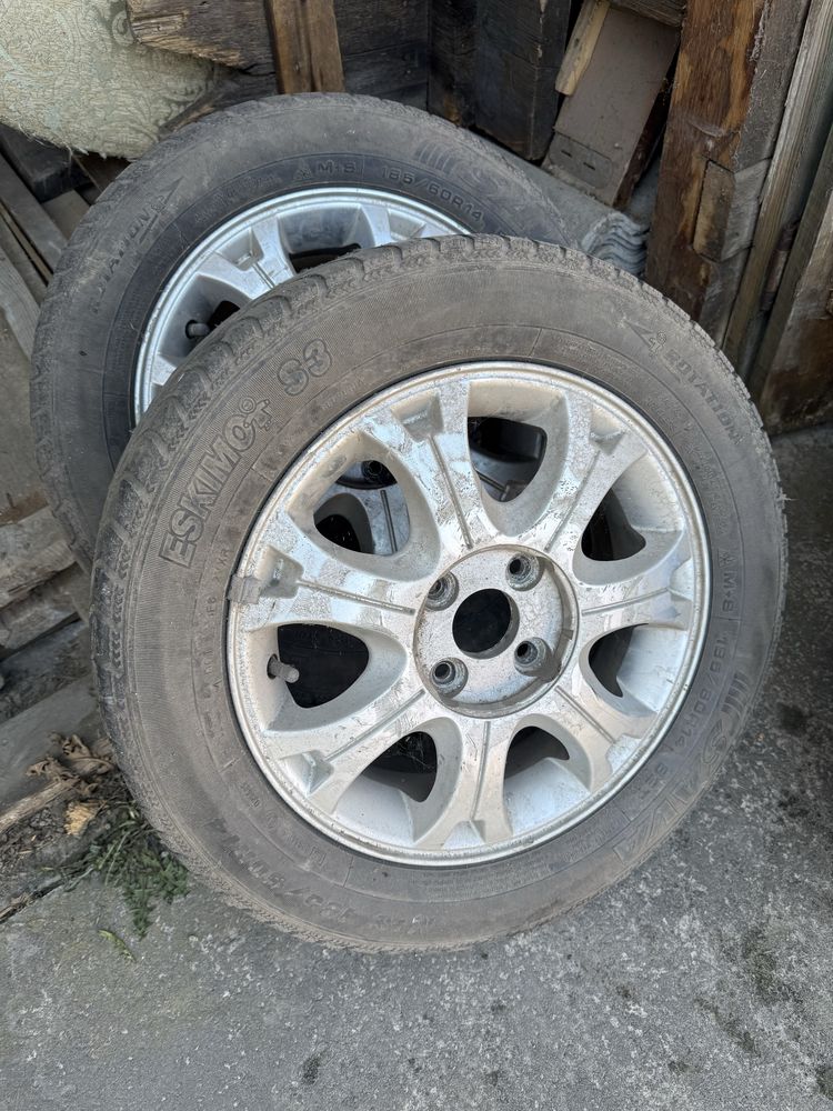 Диски з резиною R14 4х100 ЕТ-40