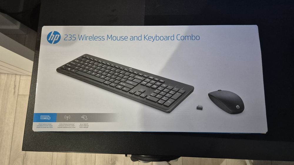 HP 235 - nowy zestaw klawiatura + myszka