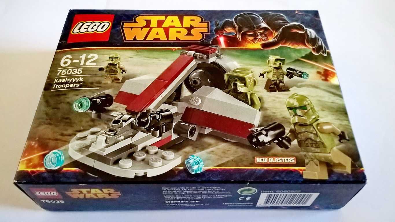 Lego Star Wars 75035 Kashyyyk Troopers Battle Pack selado