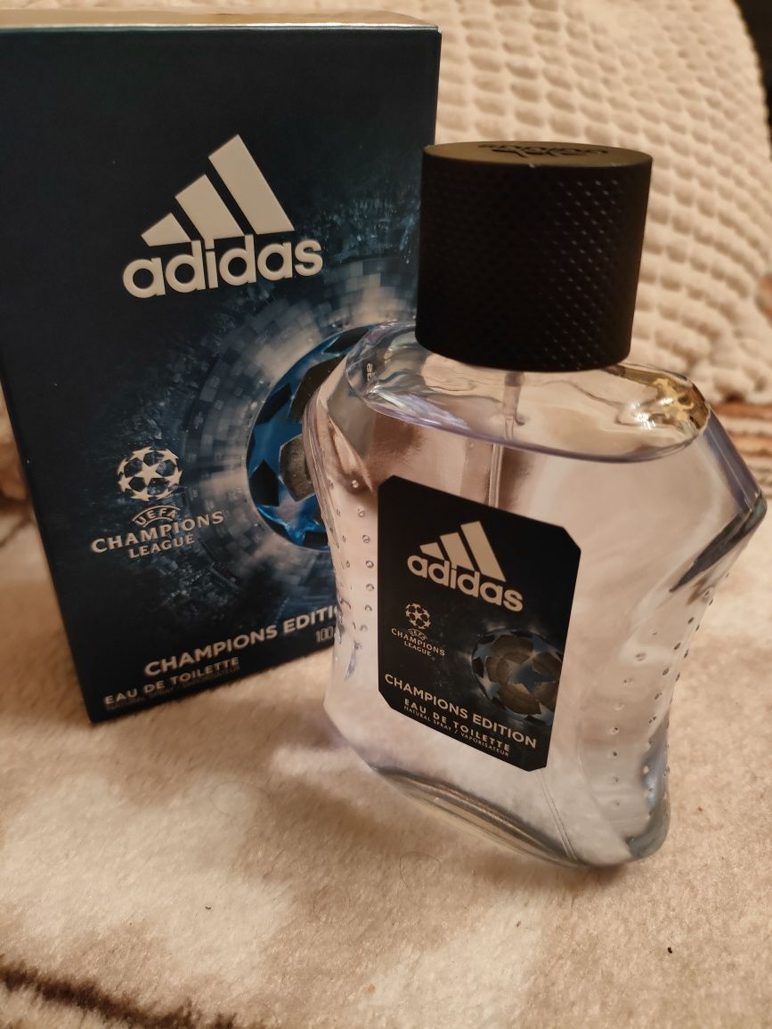 Duża woda toaletowa 100ml - Adidas UEFA Champions League - NOWA