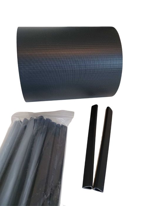 KESSER taśma ogrodzeniowa PVC 35m antracyt ekran prywatności