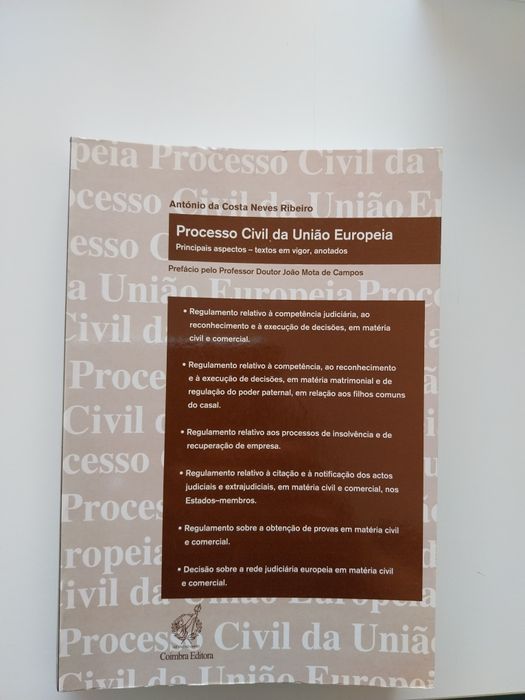 Direito - Processo Civil da União Europeia