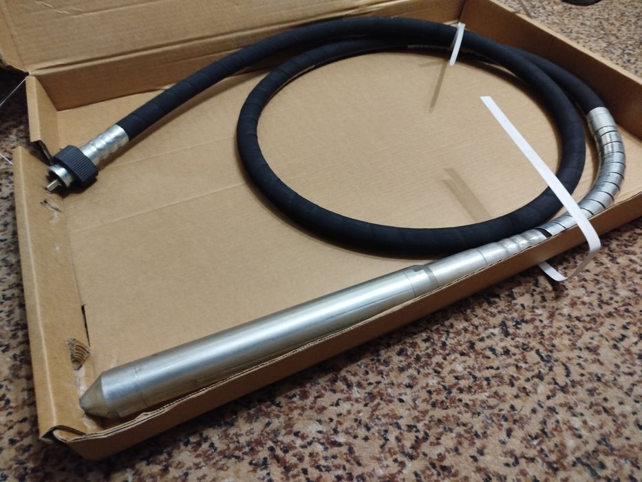 H3HS гнучкий вал вібратора L- 3м , булава d - 45мм