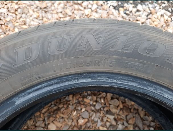 Opony Dunlop 175/65/R15, okazja,  praktycznie  nieużywane