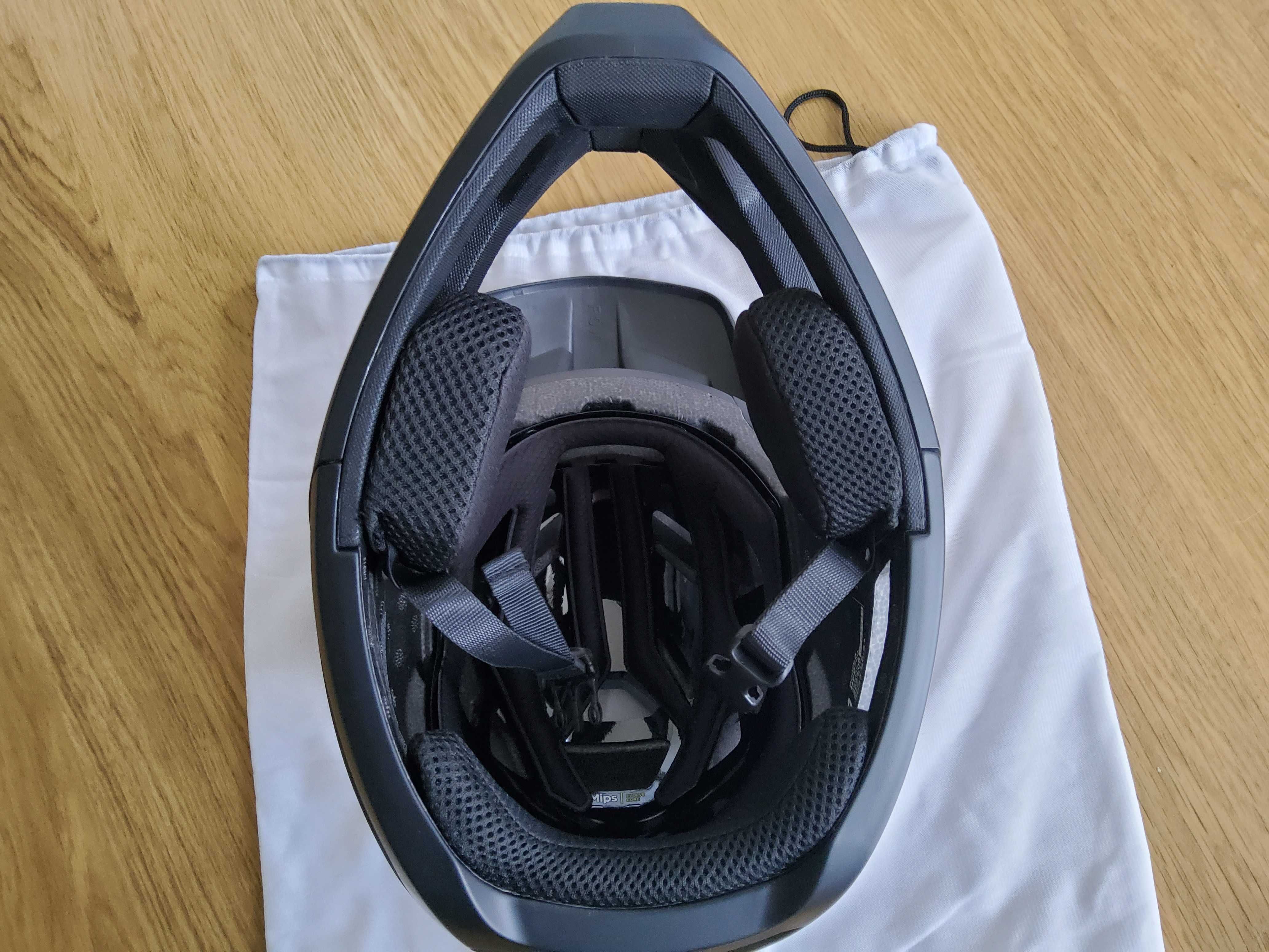 Kask Rowerowy Full Face Fox Proframe Matte Black (Rozmiar: M)