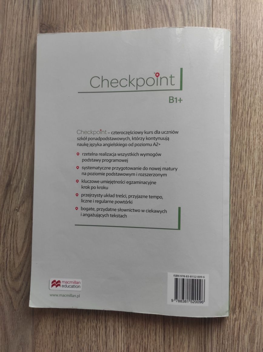 Podręcznik Checkpoint B1+