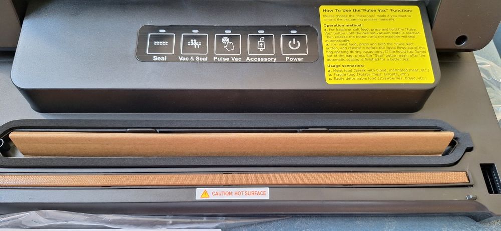 Вакуумний пакувальник Bonsenkitchen VS1900