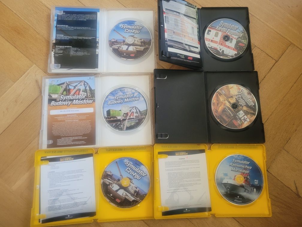 6 symulatorów na PC wydania polskie