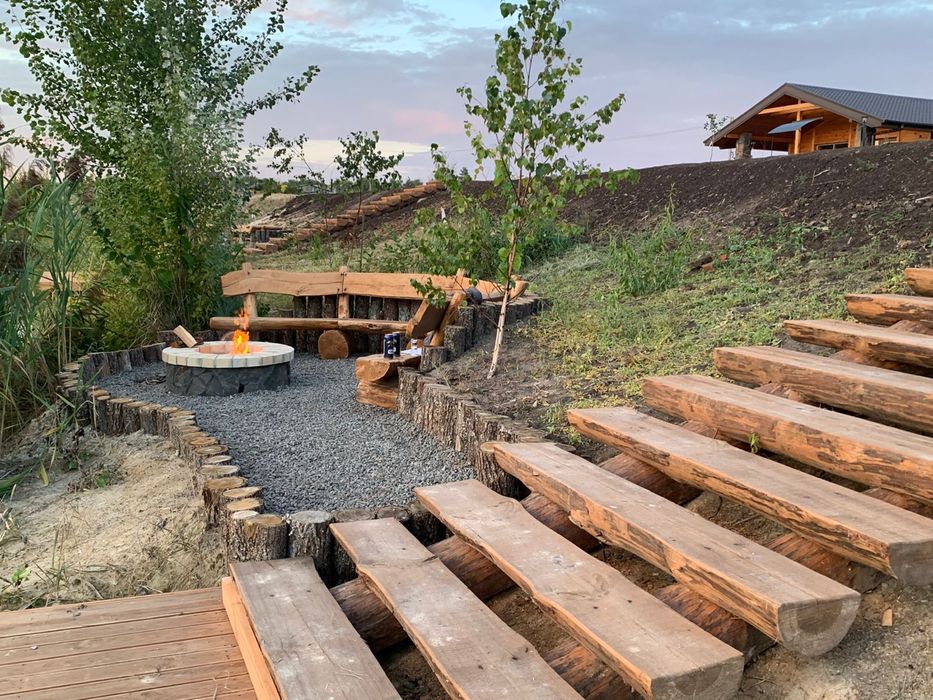 Оренда будинку на березі озера, баня, чан, риболовля, котеджі подобово