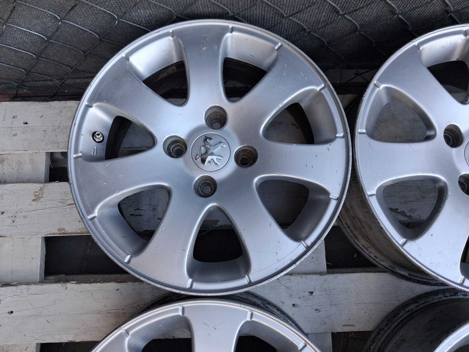 4x felgi alu R15 4x108 Peugeot 206. 208/ Partner Citroen Berlingo C3