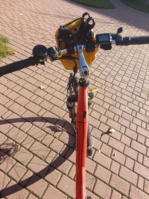 Електровелосипед Maxxter City Elite 28'' Red Пробег 150 км почти новій