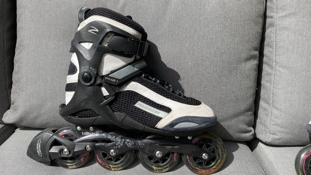 Rolki Powerslide Phuzion 1 - Rozmiar 45 - nowe kółka 90 mm