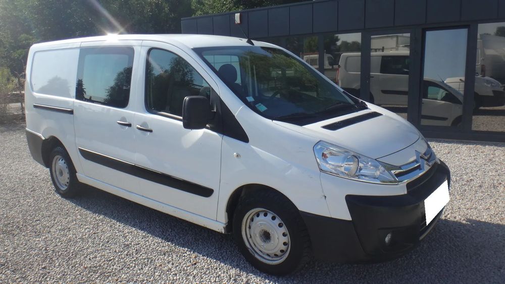 Citroën Jumpy  JUMPY L2H1 LONG BRYGADÓWKA 6-osób składana ławka 2016 klima pdc navi