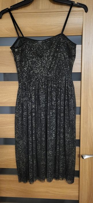 Sukienka błyszcząca tiulowa