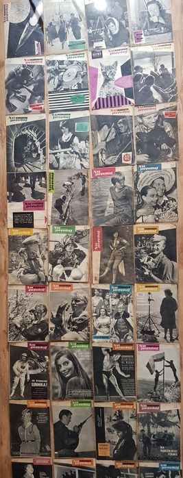 Czasopismo Na Przełaj 1959 - PRL