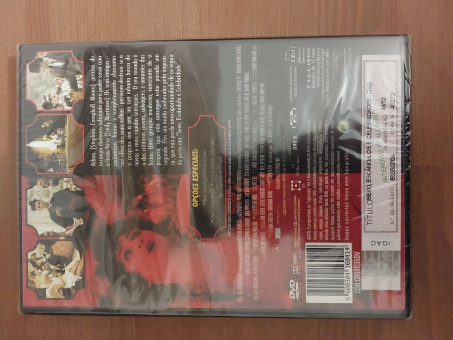 DVD NOVO e SELADO - " Sexo, Escândalos e Celebridade "