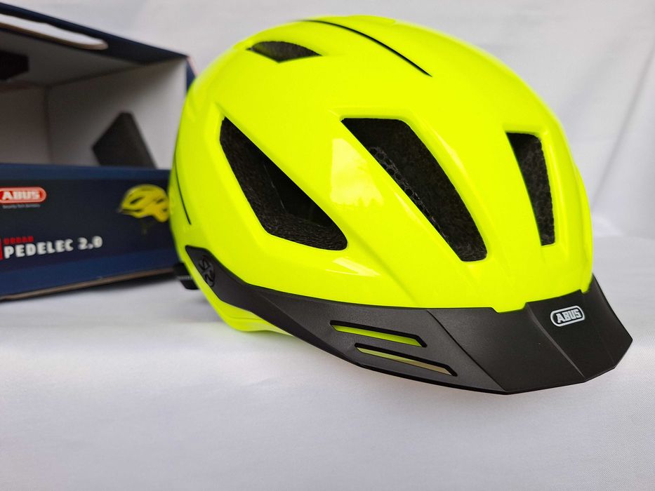 Kask rowerowy Abus Pedelec 2.0 Signal Yellow M 52-57cm
