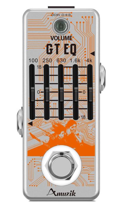 Педалі ефектів для гітари Rowin та ін. (Loop,EQ,Compressor,Octav)