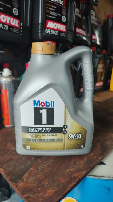 Mobil 5w50 4л \ 1л
