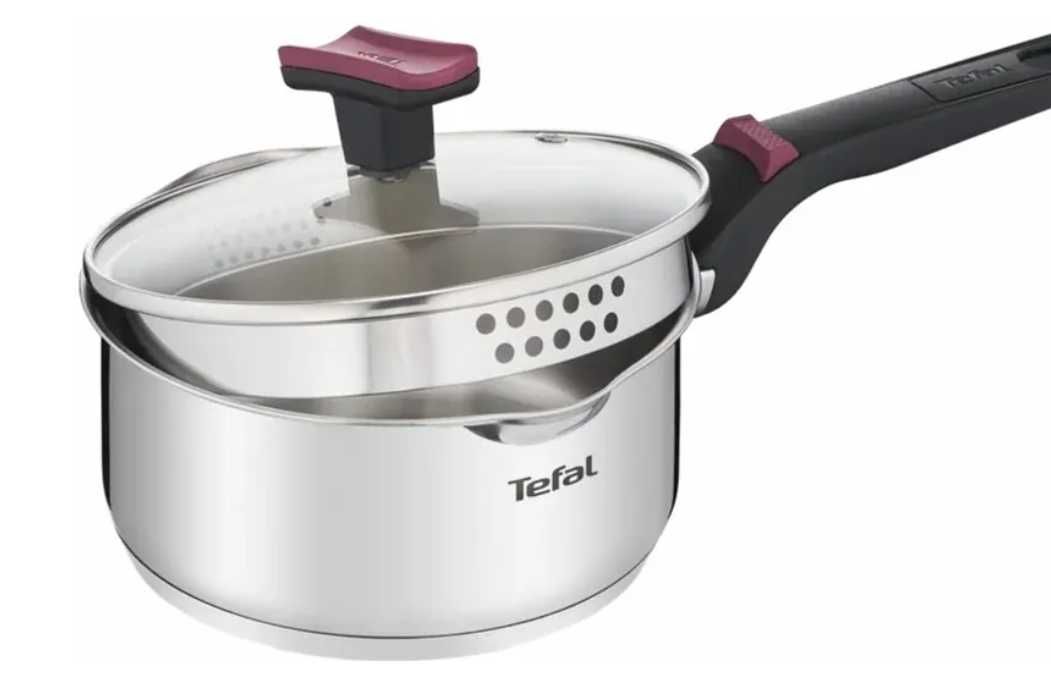 Ківш з кришкою Tefal Cook&Clip 16 см 1.5 л Ковш c крышкой Тефаль