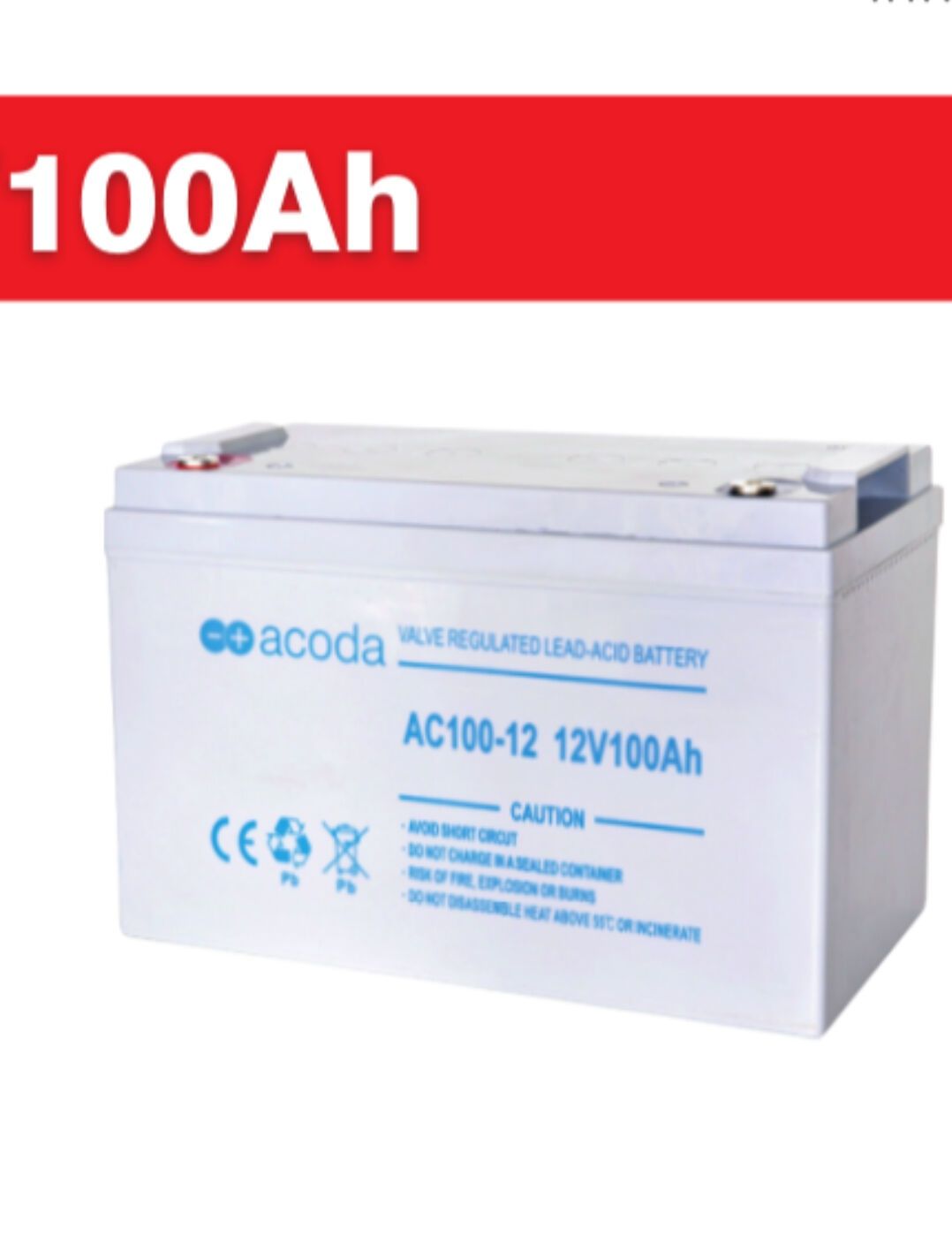 Акумулятор acoda ac100-12 12V100Ah AGM