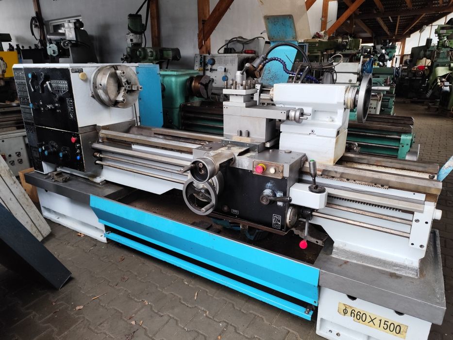 Tokarka do metalu 660x1500  frezarka  szlifierka wiertarka