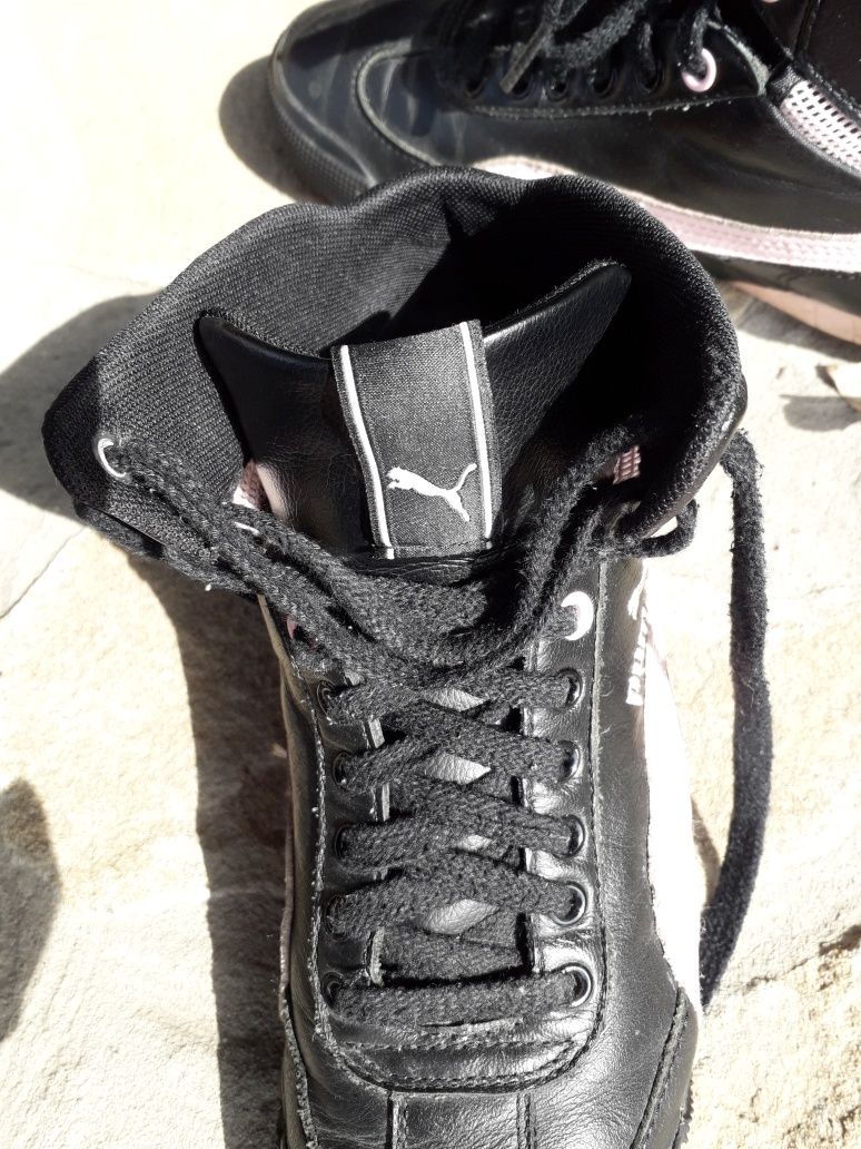 Кроссовки Puma, Adidas кожаные,