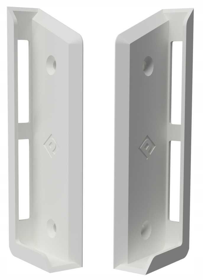 OUTLET Uchwyt PIONOWY na tablet 8mm (biały)