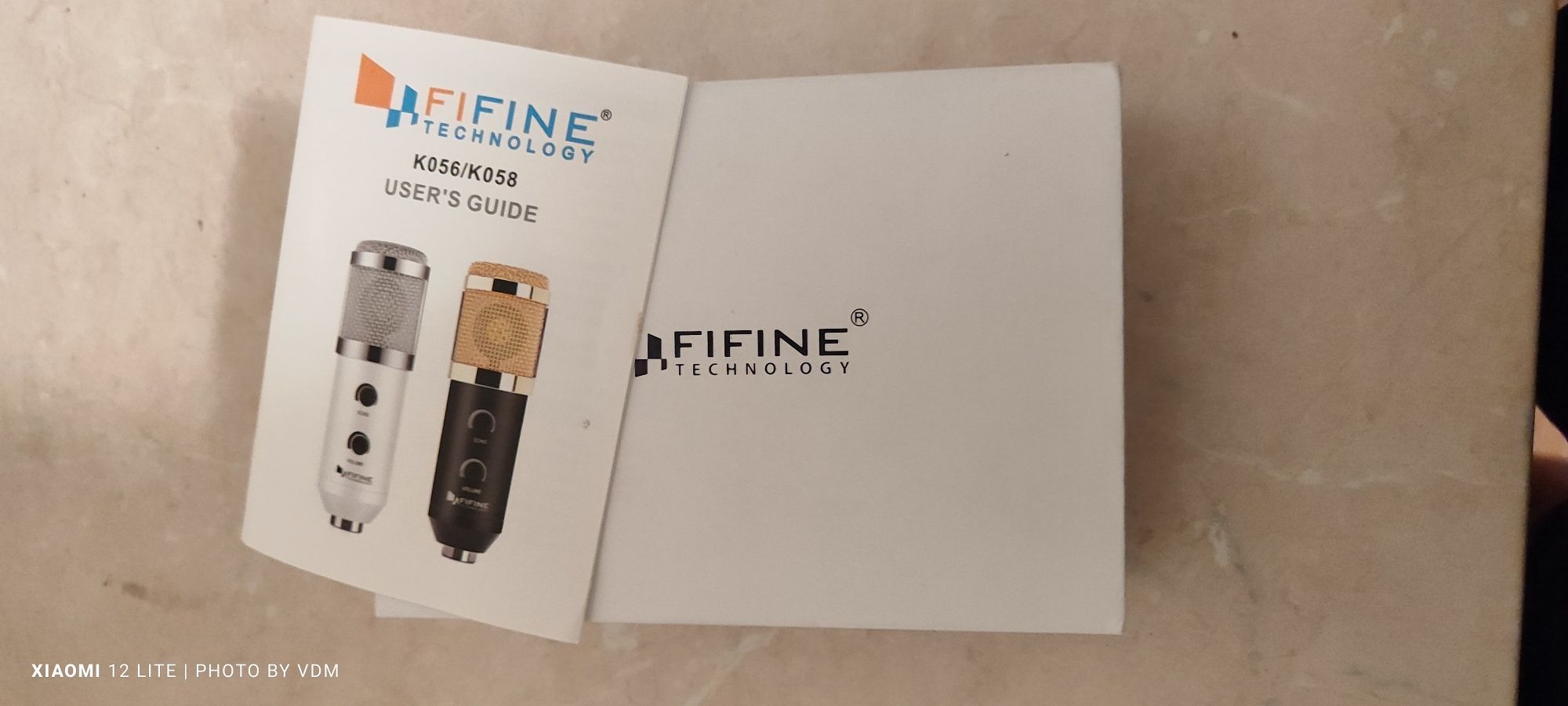 Студийный микрофон USB.  Fifine