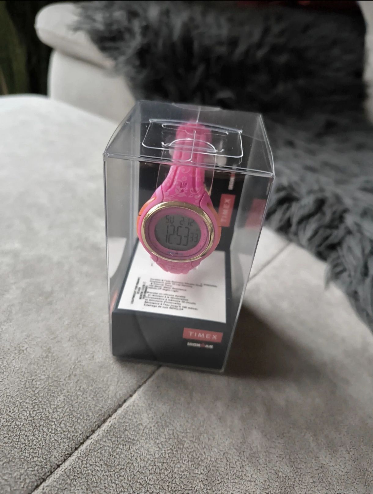 Różowy zegarek Timex nowy damski/dla dziecka Timex TW5M03000