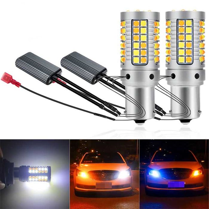 Дневные ходовые огни ДХО в поворотники с режимом функцией поворота