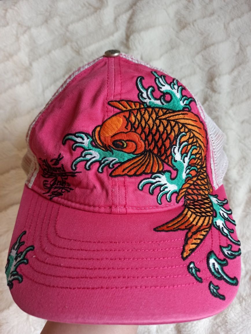 Miami Ink czapka z daszkiem unikat ryba koi