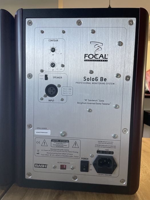 Monitores Focal Solo6 Be – Par | Ótimo Estado | Com Caixa Original