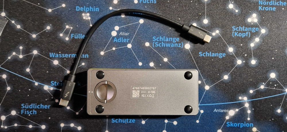 Obudowa dysku M.2 NVMe Sabrent EC-T3NS Thunderbolt