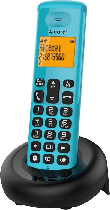 Alcatel E160 Niebieski bezprzewodowy telefon DECT