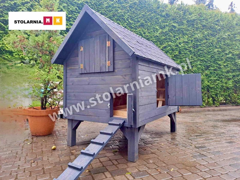 Kurnik dla twoich kurek ocieplany dla 8/12 kur Zapraszamy