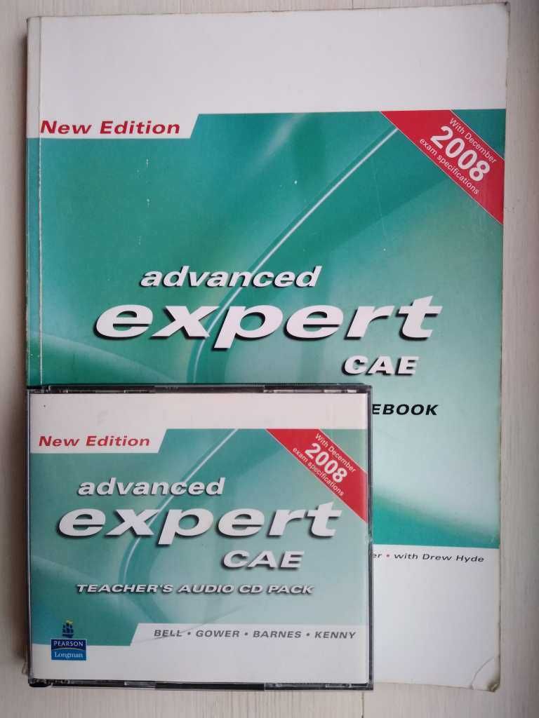 Advanced Expert CAE Coursebook + 4 płyty CD (Teacher's Audio CDs)