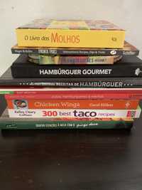 Livros de culinária receitas