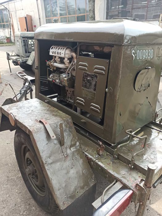 Agregat prądotwórczy PAB 4 4,8 kw 230V na przyczepie