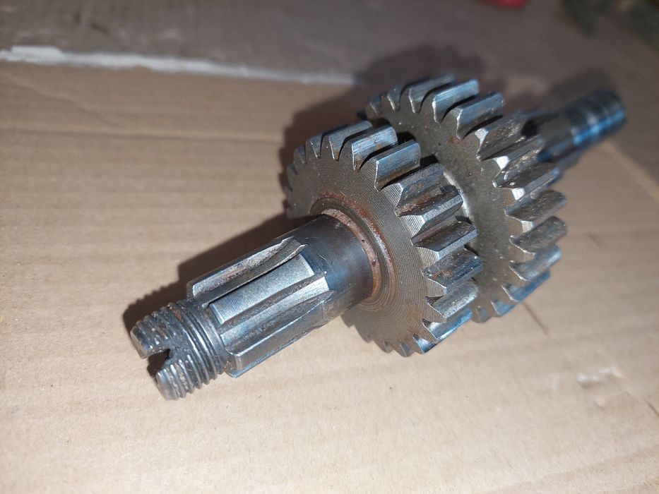 Skrzynia biegów silnika ddr mz walek tryby