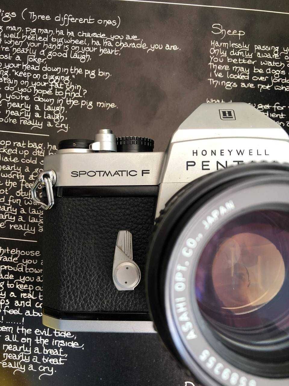 Фотокамера Pentax Spotmatic F з Обєктивом SMC Takumar 50mm f/1.4