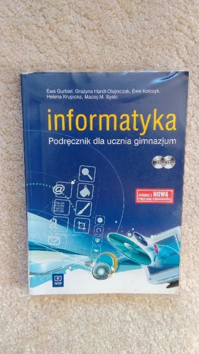 Informatyka, Wsip, Podręcznik dla ucznia gimnazjum