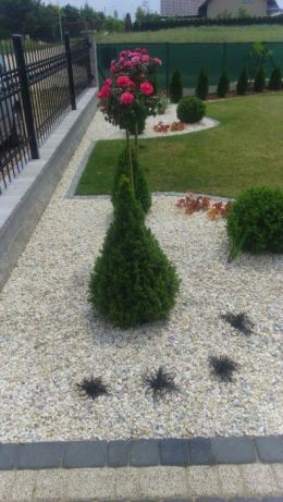 Biała Marianna grys biały kamień naturalny dolomit dostawa +głaz