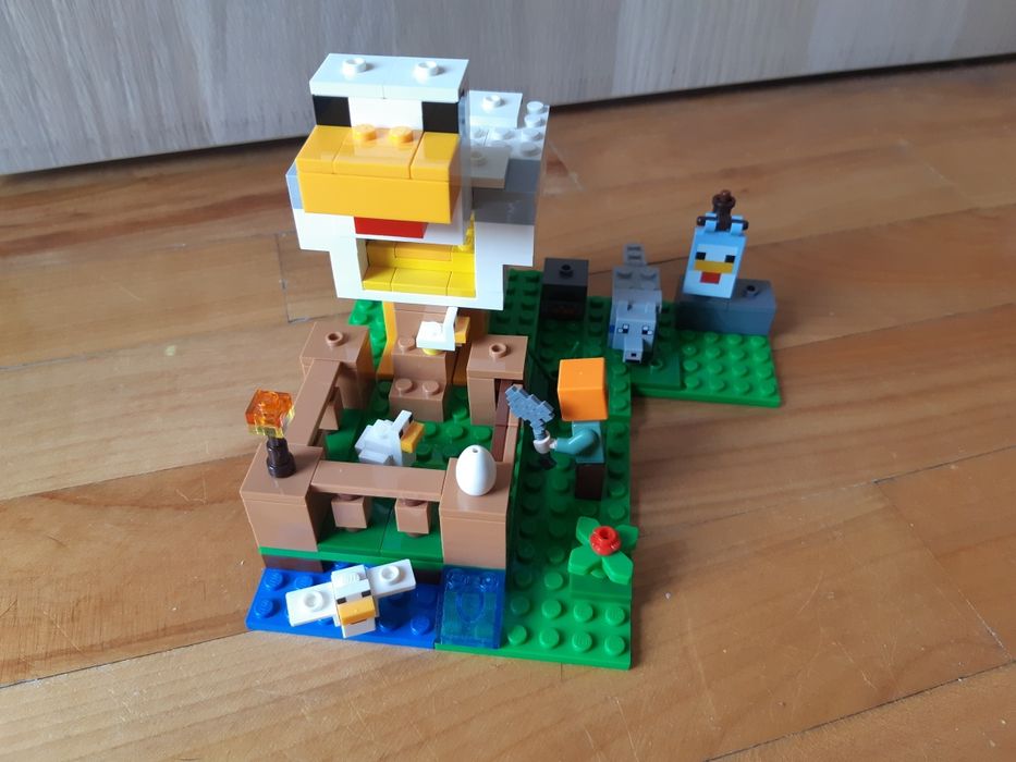 Zestaw Lego Kurnik Minecraft 21140
