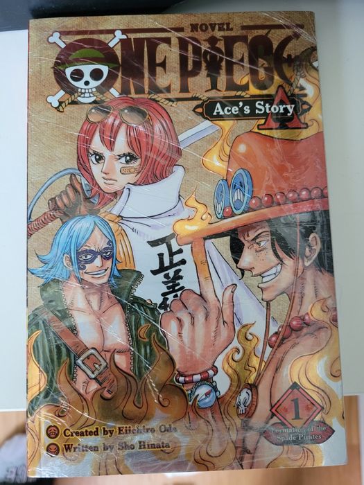 One Piece Ace Story Novel Manga Nowa ENG