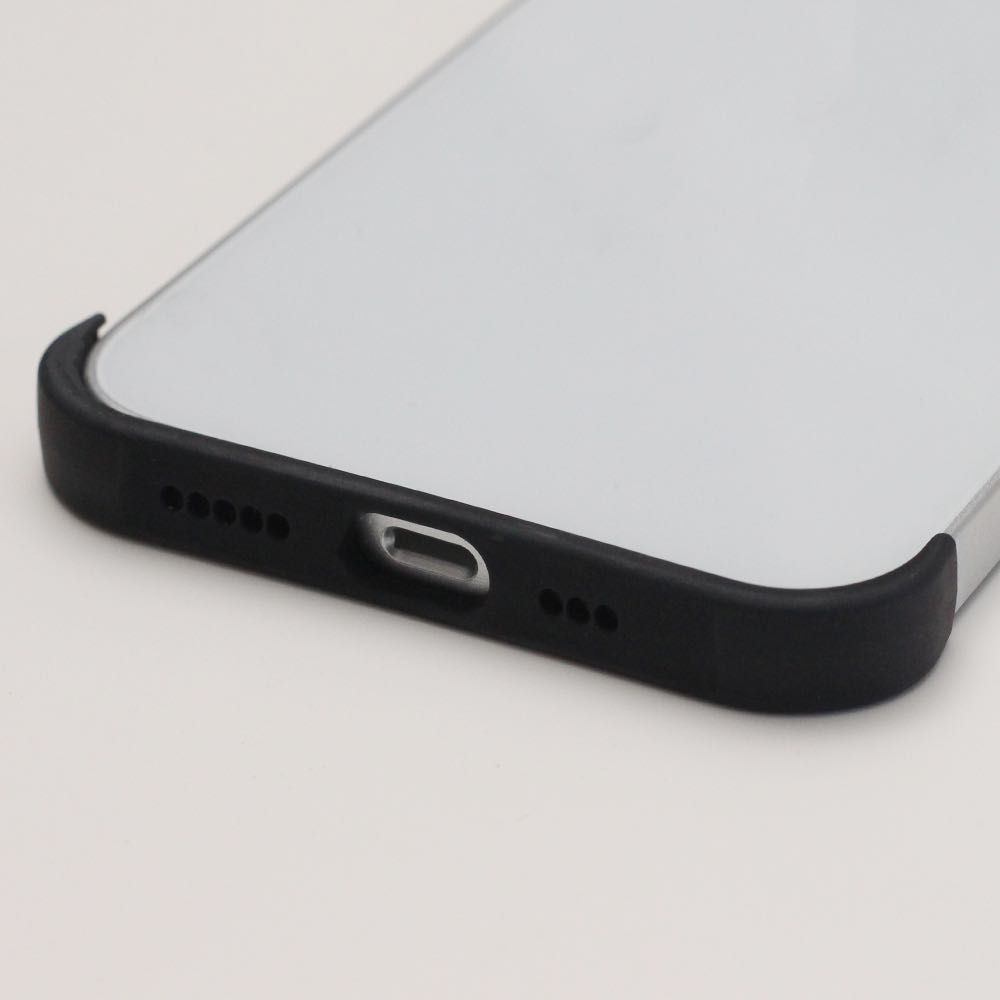Etui mini bumpers z ochroną aparatu do iPhone 14 Pro Max czarny