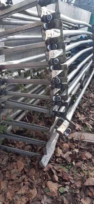 Продам алюміневі борти,тент,стійки,здвижна криша