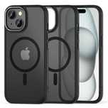 Etui Nakładka Tech-Protect Magmat ”2” Magsafe Iphone 15 Matte Black
