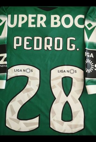 Camisola Jogo Sporting (Pedro Gonçalves) vs Moreirense (28 Nov 2020)