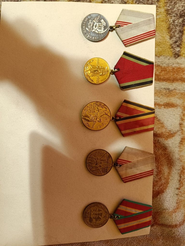 Medale wojskowe byłego ZSRR